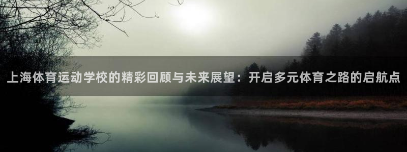  Vsport体育官网：上海体育运动学校的精彩回顾与未来展望：